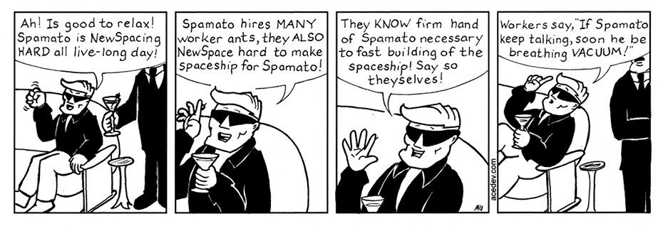 acedev comic, webcomic for Wednesday 19 Apr 2017
